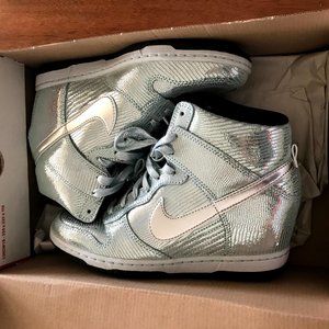 Nike Dunk High Sky Hi Metallic Disco Ball
